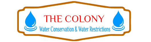 The Colony water Conservation logo