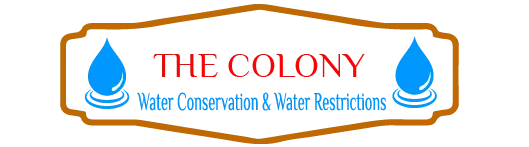 The Colony water Conservation logo